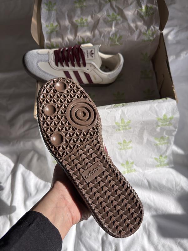Adidas Samba Bej-Bordo