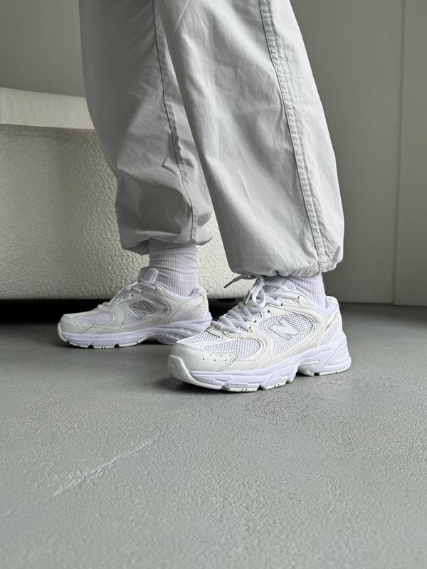 New Balance 530 All White