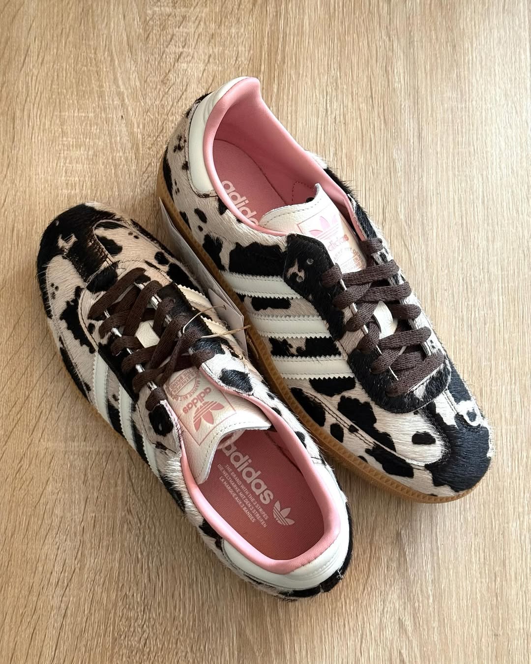 Adidas Samba Cow Print