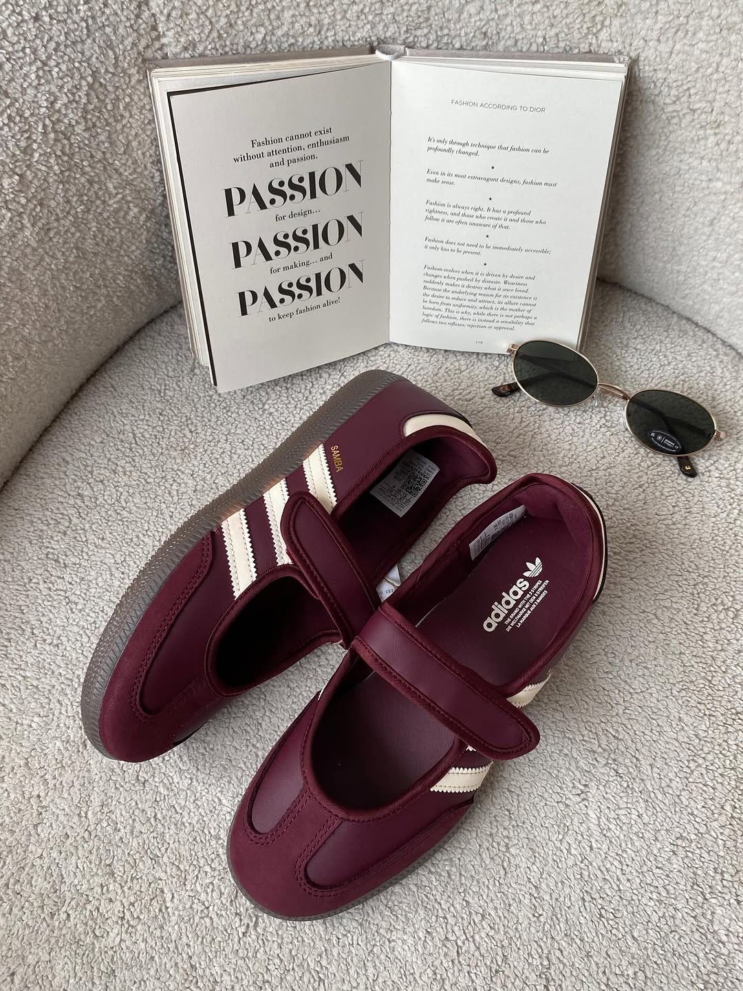 Adidas Samba Jane Bordo