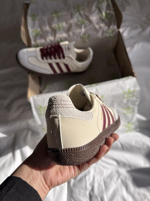 Adidas Samba Bej-Bordo