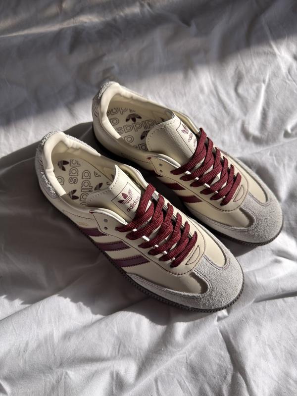 Adidas Samba Bej-Bordo