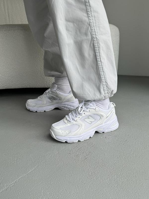 New Balance 530 All White