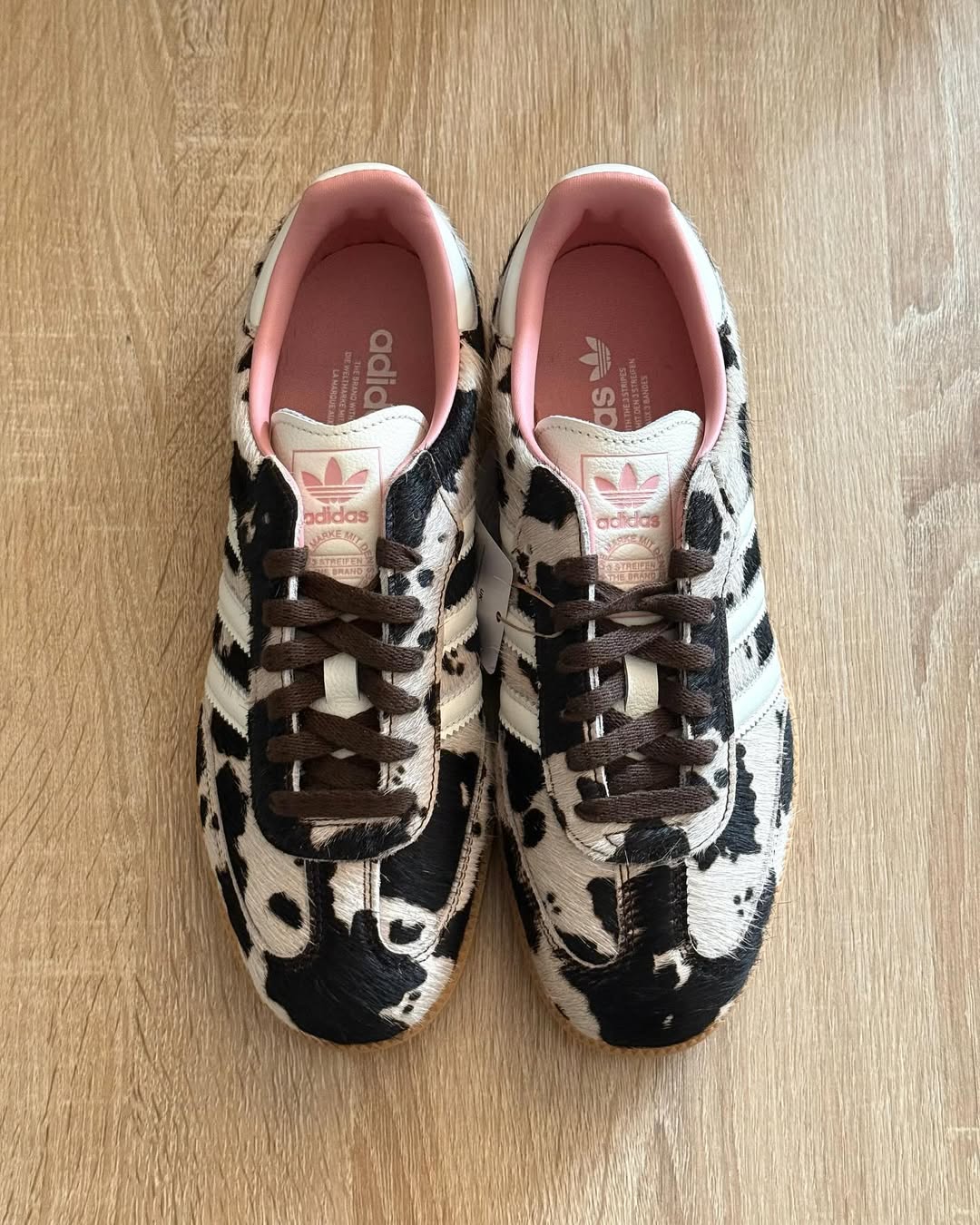 Adidas Samba Cow Print