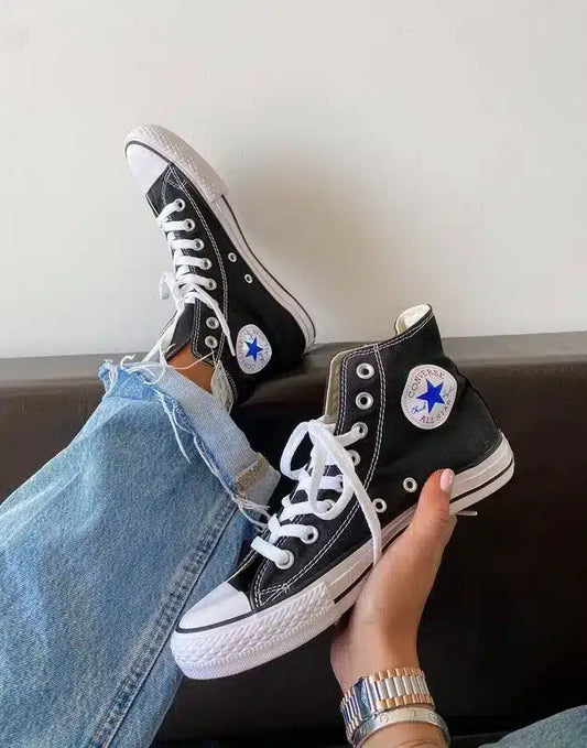 Converse Siyah Uzun